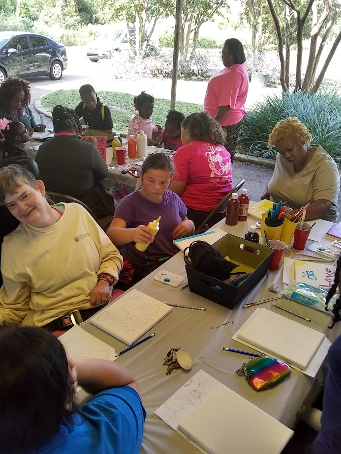 Community art day